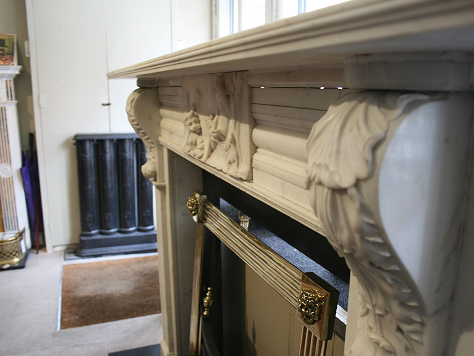Carved Regency Chimneypiece