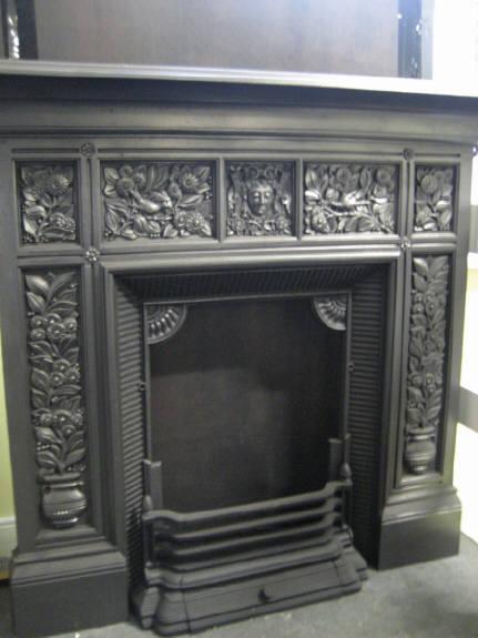 Combination Grate Fireplace Three