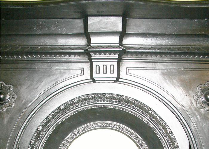 Gothic Victorian Serpentine Mantel