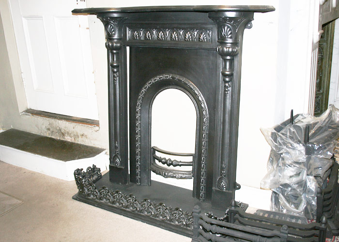 Gothic Victorian Fireplace